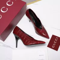 Cheap Gucci High-Heeled Shoes For Women #1372094 Replica Wholesale [$125.00 USD] [ITEM#1372094] on Replica Gucci High-Heeled Shoes