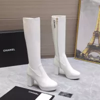 Cheap Chanel Boots For Women #1372097 Replica Wholesale [$155.00 USD] [ITEM#1372097] on Replica Chanel Boots