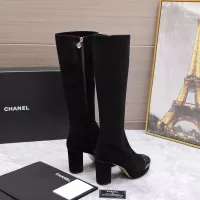 Cheap Chanel Boots For Women #1372099 Replica Wholesale [$155.00 USD] [ITEM#1372099] on Replica Chanel Boots