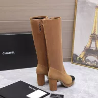 Cheap Chanel Boots For Women #1372100 Replica Wholesale [$155.00 USD] [ITEM#1372100] on Replica Chanel Boots