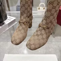 Cheap Gucci Boots For Women #1372101 Replica Wholesale [$125.00 USD] [ITEM#1372101] on Replica Gucci Boots