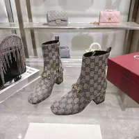 Cheap Gucci Boots For Women #1372102 Replica Wholesale [$125.00 USD] [ITEM#1372102] on Replica Gucci Boots