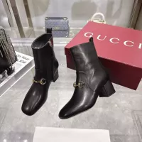 Cheap Gucci Boots For Women #1372105 Replica Wholesale [$125.00 USD] [ITEM#1372105] on Replica Gucci Boots
