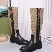 Cheap Gucci Boots For Women #1372112 Replica Wholesale [$122.00 USD] [ITEM#1372112] on Replica Gucci Boots