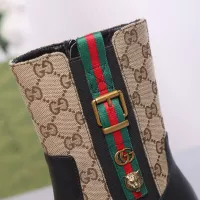 Cheap Gucci Boots For Women #1372115 Replica Wholesale [$102.00 USD] [ITEM#1372115] on Replica Gucci Boots