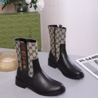 Cheap Gucci Boots For Women #1372116 Replica Wholesale [$102.00 USD] [ITEM#1372116] on Replica Gucci Boots