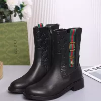 Cheap Gucci Boots For Women #1372117 Replica Wholesale [$102.00 USD] [ITEM#1372117] on Replica Gucci Boots