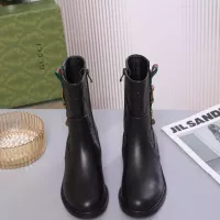 Cheap Gucci Boots For Women #1372117 Replica Wholesale [$102.00 USD] [ITEM#1372117] on Replica Gucci Boots