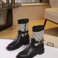 Cheap Gucci Boots For Women #1372119 Replica Wholesale [$100.00 USD] [ITEM#1372119] on Replica Gucci Boots