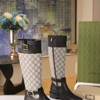 Cheap Gucci Boots For Women #1372123 Replica Wholesale [$118.00 USD] [ITEM#1372123] on Replica Gucci Boots