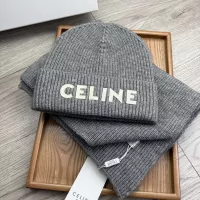 Cheap Celine Hat and Scarf Set #1372147 Replica Wholesale [$52.00 USD] [ITEM#1372147] on Replica Celine Hat and Scarf and Glove Set