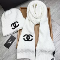 Cheap Chanel Hat and Scarf Set #1372149 Replica Wholesale [$52.00 USD] [ITEM#1372149] on Replica Chanel Hat and Scarf and Glove Set