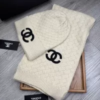 Cheap Chanel Hat and Scarf Set #1372150 Replica Wholesale [$52.00 USD] [ITEM#1372150] on Replica Chanel Hat and Scarf and Glove Set