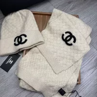 Cheap Chanel Hat and Scarf Set #1372150 Replica Wholesale [$52.00 USD] [ITEM#1372150] on Replica Chanel Hat and Scarf and Glove Set