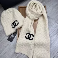 Cheap Chanel Hat and Scarf Set #1372150 Replica Wholesale [$52.00 USD] [ITEM#1372150] on Replica Chanel Hat and Scarf and Glove Set