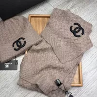 Cheap Chanel Hat and Scarf Set #1372151 Replica Wholesale [$52.00 USD] [ITEM#1372151] on Replica Chanel Hat and Scarf and Glove Set