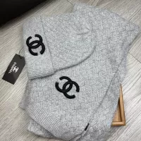 Cheap Chanel Hat and Scarf Set #1372152 Replica Wholesale [$52.00 USD] [ITEM#1372152] on Replica Chanel Hat and Scarf and Glove Set