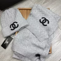 Cheap Chanel Hat and Scarf Set #1372152 Replica Wholesale [$52.00 USD] [ITEM#1372152] on Replica Chanel Hat and Scarf and Glove Set
