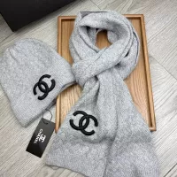 Cheap Chanel Hat and Scarf Set #1372152 Replica Wholesale [$52.00 USD] [ITEM#1372152] on Replica Chanel Hat and Scarf and Glove Set