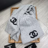 Cheap Chanel Hat and Scarf Set #1372152 Replica Wholesale [$52.00 USD] [ITEM#1372152] on Replica Chanel Hat and Scarf and Glove Set