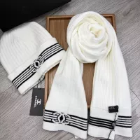 Cheap Chanel Hat and Scarf Set #1372154 Replica Wholesale [$52.00 USD] [ITEM#1372154] on Replica Chanel Hat and Scarf and Glove Set