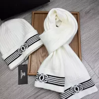 Cheap Chanel Hat and Scarf Set #1372154 Replica Wholesale [$52.00 USD] [ITEM#1372154] on Replica Chanel Hat and Scarf and Glove Set