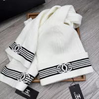 Cheap Chanel Hat and Scarf Set #1372154 Replica Wholesale [$52.00 USD] [ITEM#1372154] on Replica Chanel Hat and Scarf and Glove Set