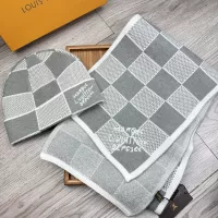 Cheap Louis Vuitton LV Hat and Scarf Set #1372157 Replica Wholesale [$52.00 USD] [ITEM#1372157] on Replica Louis Vuitton LV Hat and Scarf and Glove Set