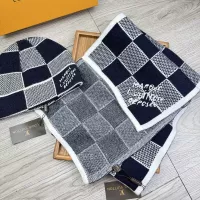 Cheap Louis Vuitton LV Hat and Scarf Set #1372158 Replica Wholesale [$52.00 USD] [ITEM#1372158] on Replica Louis Vuitton LV Hat and Scarf and Glove Set