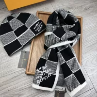 Cheap Louis Vuitton LV Hat and Scarf Set #1372159 Replica Wholesale [$52.00 USD] [ITEM#1372159] on Replica Louis Vuitton LV Hat and Scarf and Glove Set