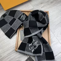 Cheap Louis Vuitton LV Hat and Scarf Set #1372160 Replica Wholesale [$52.00 USD] [ITEM#1372160] on Replica Louis Vuitton LV Hat and Scarf and Glove Set