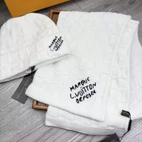 Cheap Louis Vuitton LV Hat and Scarf Set #1372165 Replica Wholesale [$52.00 USD] [ITEM#1372165] on Replica Louis Vuitton LV Hat and Scarf and Glove Set