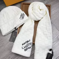 Cheap Louis Vuitton LV Hat and Scarf Set #1372165 Replica Wholesale [$52.00 USD] [ITEM#1372165] on Replica Louis Vuitton LV Hat and Scarf and Glove Set