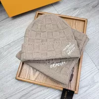 Cheap Louis Vuitton LV Hat and Scarf Set #1372166 Replica Wholesale [$52.00 USD] [ITEM#1372166] on Replica Louis Vuitton LV Hat and Scarf and Glove Set