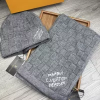 Cheap Louis Vuitton LV Hat and Scarf Set #1372167 Replica Wholesale [$52.00 USD] [ITEM#1372167] on Replica Louis Vuitton LV Hat and Scarf and Glove Set