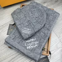 Cheap Louis Vuitton LV Hat and Scarf Set #1372167 Replica Wholesale [$52.00 USD] [ITEM#1372167] on Replica Louis Vuitton LV Hat and Scarf and Glove Set