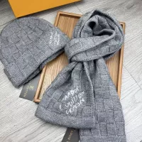 Cheap Louis Vuitton LV Hat and Scarf Set #1372167 Replica Wholesale [$52.00 USD] [ITEM#1372167] on Replica Louis Vuitton LV Hat and Scarf and Glove Set