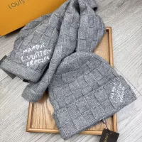 Cheap Louis Vuitton LV Hat and Scarf Set #1372167 Replica Wholesale [$52.00 USD] [ITEM#1372167] on Replica Louis Vuitton LV Hat and Scarf and Glove Set