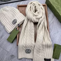 Cheap Gucci Hat and Scarf Set #1372189 Replica Wholesale [$52.00 USD] [ITEM#1372189] on Replica Gucci Hat and Scarf and Glove Set