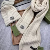 Cheap Gucci Hat and Scarf Set #1372189 Replica Wholesale [$52.00 USD] [ITEM#1372189] on Replica Gucci Hat and Scarf and Glove Set