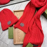 Cheap Gucci Hat and Scarf Set #1372196 Replica Wholesale [$52.00 USD] [ITEM#1372196] on Replica Gucci Hat and Scarf and Glove Set
