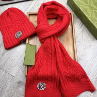 Cheap Gucci Hat and Scarf Set #1372196 Replica Wholesale [$52.00 USD] [ITEM#1372196] on Replica Gucci Hat and Scarf and Glove Set