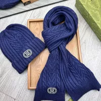 Cheap Gucci Hat and Scarf Set #1372197 Replica Wholesale [$52.00 USD] [ITEM#1372197] on Replica Gucci Hat and Scarf and Glove Set