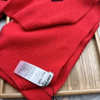 Cheap MIU MIU Hat and Scarf Set #1372204 Replica Wholesale [$52.00 USD] [ITEM#1372204] on Replica MIU MIU Hat and Scarf and Glove Set