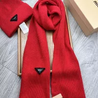 Cheap MIU MIU Hat and Scarf Set #1372204 Replica Wholesale [$52.00 USD] [ITEM#1372204] on Replica MIU MIU Hat and Scarf and Glove Set