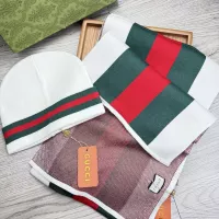 Cheap Gucci Hat and Scarf Set #1372228 Replica Wholesale [$52.00 USD] [ITEM#1372228] on Replica Gucci Hat and Scarf and Glove Set