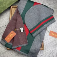 Cheap Gucci Hat and Scarf Set #1372229 Replica Wholesale [$52.00 USD] [ITEM#1372229] on Replica Gucci Hat and Scarf and Glove Set