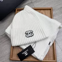 Cheap Chanel Hat and Scarf Set #1372230 Replica Wholesale [$52.00 USD] [ITEM#1372230] on Replica Chanel Hat and Scarf and Glove Set