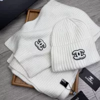 Cheap Chanel Hat and Scarf Set #1372230 Replica Wholesale [$52.00 USD] [ITEM#1372230] on Replica Chanel Hat and Scarf and Glove Set