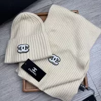 Cheap Chanel Hat and Scarf Set #1372231 Replica Wholesale [$52.00 USD] [ITEM#1372231] on Replica Chanel Hat and Scarf and Glove Set
